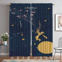 Mažasis princas Užuolaidos Miegamajam Elegantiškos Kambario Užuolaidos 2 Vnt. Blackout Užuolaida Helovino Dekoracija Užuolaidos Sienelė Vaikas W60xH90cmx2pcs-CL