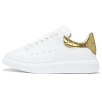 Alexander McQueen Oversized Sneaker 'Gold Crocodile' Men's 625162WHYBQ9075 EU 41 white