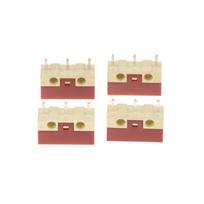 4/10Pcs Silent Micro Switch 20 Millions Click Lifetime Computer Mouse Mute Micro Switches 3Pins 4pcs beige