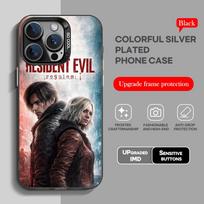 naujas žaidimas Resident Evil Requiem telefono dėklas juodas IMD Spalvotas Sidabrinis Tinkamas dėklas iPhone 17 16 e 15 14 13 12 11 Pro Max iPhone 15
