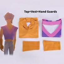 Hunters Demon Kpop Saja Boys Cosplay Kostiumas Helovino Šventė Sceniniai Pasiruošimai Mystery,XL orange