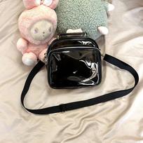 New Transparent PVC Shoulder Messenger Bag Women's Bag C įvairiaspalvis