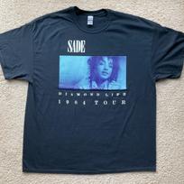 1984 SADE ADU DIAMOND LIFE TOUR SHIRT r&b funk soul jazz rap hip hop REPRINT Unisex T-Shirt S blue