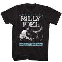 Billy Joel Poster Music T-shirt Tops Tees Men's Women's Unisex 4XL gray