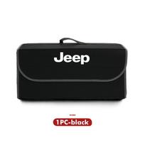 Foldable Car Trunk Organizer Felt Nonwoven Fabric Auto Storage Bag For Jeep Cherokee Patriot Liberty Wrangler JK JL Commander black