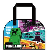 K Company Minecraft užtrauktuku užsegamas vinilo krepšys komiksų H24 x P33 x G11cm CBB5-MCT-CO black