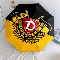 1 vnt. Automatiškai susilankstantis skėtis - SG Dynamo Dresden raštas, Nešiojamas ir sulankstomas dizainas su 8 šonkauliais, Kalėdinės ir gimtadienio dovanos white
