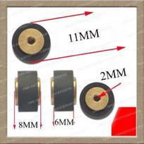4 vnt./rinkinys Vario denkio suspaudimo volelis Magnetofono kasetė Sharp SONY Technics 4PCS (11 * 8 * 6 * 2.0) black