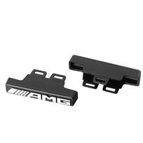 1 vnt. 3D ABS AMG emblema Automobilio priekinių grotelių ženklelis Lipdukas Mercedes Benz AMG W210 W108 W204 W205 W203 W211 W212 W124 CLK CLS GLA black