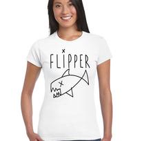 As Worn By Kurt Cobain Flipper - Womens T-Shirt Nirvana Grunge Hi How Are You? L brown