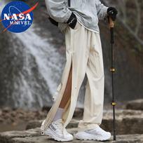 NASA MARVEL Men's Outdoor Windproof Waterproof Sports Pants 3XL pilkšvai balta
