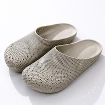 Breathable Clog Work Shoes for Men Summer Slip on Anti Slip Kitchen Safety Shoes Lightweight Indoor Outdoor Garden Clogs 40-41 chaki