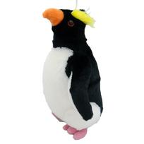 Sil Style Rockhopper Penguin (M) Plush Toy Height 28cm black