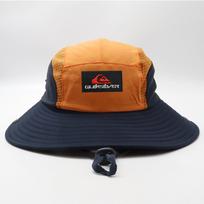 Surf Sun Protection Mesh Fisherman Hat With Large Brim For Outdoor Sports And Casual Wear oranžinė