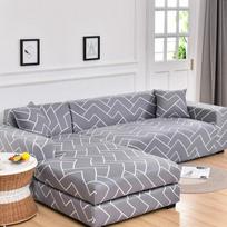 Elastingas sofos užvalkalas svetainei 1/2/3/4 vietų L formos kampinis sofos užvalkalas Chaise Longue tamprus sofos sofos fotelis užvalkalas 1 Seater 90-140cm
