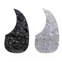 Acoustic Guitar Pickguards 40/41-inch Guitar Strumming Sticker Teardrop Pickguard Front Panel Self-Adhesive Pickguard 1PC Black Pickguards balta