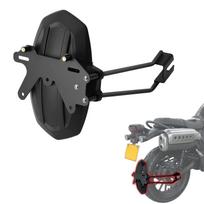 GFARDMOTO Rear Fender Mudguard License Plate Replacement Rear Wheel Fender Splash Guard Cover for Honda Rebel and (with Bracket) - CMX250/300/500 juoda