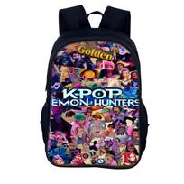 K-Pop Demono Medžiotojai Vaikų Kuprinė 16 colių Studentų Mokyklinė Kuprinė Dvigubo Peties Kuprinė KTB 40*30*11cm