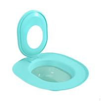 Cat Toilet Training Seat WaterResistant Odor Control for Washroom Gray geltona