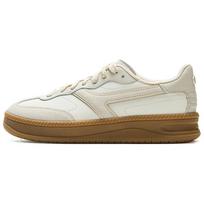Li Ning Qing Teng Klasikiniai Madingi Retro Universalūs Storas Padas Padidintas Aukštis Patogūs Neslystantys Atsparūs Dilimui Žemi Krosinio Riedlenčių Batai AGCV028-1 36⅓ white