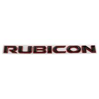 Automobilio Metalinis Kėbulo Logotipas Lipdukai Ženkleliai Emblemos Lipdukas Jeep Wrangler Rubicon Unlimited 4x4 JK JL JT 2021 2022 2023 2024 Dalys white