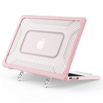 MacBook Air 13.6 Protective Case With Stand Matte Acrylic Shell A2681 A3113 A3240 A3449 Anti-Slip Shockproof Cover MacBook Air 13.6 A2681/A3113/A3240/A3449 rausva