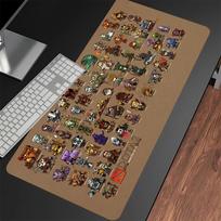 Game Dota 2 Mouse Pad Large Rubber Anti slip Desk Mat Keyboard Ergonomic Office Rubber Game PC Non-slip Anti-fray Home Mousepad 40cmx90cm(15.7x35.4inch)