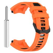 Apyrankė Amazfit T-Rex 3 išmaniajam laikrodžiui, apyrankė, apyrankė Huami Amazfit T Rex 3, pakaitinis silikoninis laikrodžio dirželis for Amazfit t-rex 3 orange