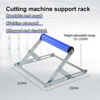 Adjustable Height Table Saw Roller-Stand Attachment,Cutting Machine Miter Saw Roller Support Stand For Woodworking Support Frame mėlyna