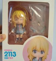 Nendoroid 2113 Kaori Miyazono Chibi Anime Figure Your Lie In April High Quality Violin Collectible For Adult Anime Fans In Stock beige