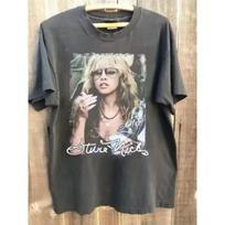 Fleetwood Mac Band Stevie Nicks 90s Retro Style Men's and Women's Fashionable Summer Loose New T shirt S black