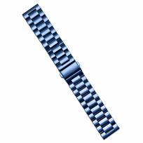 Boorui nerūdijančio plieno trigubo grandinėlės laikrodžio apyrankė 18mm/20mm/22mm sulankstomas užsegimas metalinė apyrankė skirta GT skirta Watch Series skirta NN39&14mm mėlyna