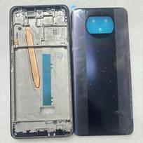 A++Full Housing For Xiaomi Poco X3 NFC X3 Pro Middle Frame Bezel Plate Chassis Housing + Battery Cover X3 Pro Blue black
