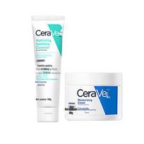 CeraVe Moisturizing Cream & Cleanser Set white