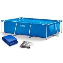 Karkasinis baseinas Intex 28272, 300 x 200 x 75 cm su patiesalu