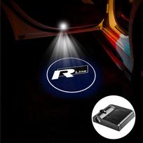 Car Door Welcome Light LED HD Projector Lamp For Volkswagen New Passat Variant B8 Sagiter Phideon Scirocco Eos Tiguan VW Golf sbfu30 2Pcs