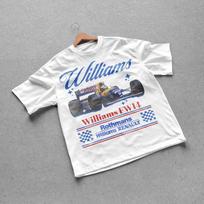 Williams Formula 1 Vintažiniai marškinėliai | F1 prekės | Formula 1 dovana 2XL gray