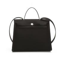 Color Splicing Pu Business Messenger Bag For Women With Contrast Stitching For Daily Office Use Black black