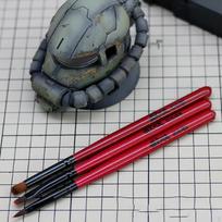Light Brushes Set Drawing Line Pen for Art Supplies Office Watercolor style B gray