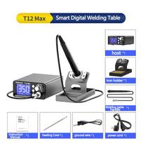 MECHANIC T12 MAX 75W Intelligent Digital Thermostatic Soldering Station Fast Heating For PCB TV Board Repair Soldering Tools