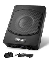 VEVOR 10  240W Underseat Car Subwoofer, Slim Powered Car Subwoofers Under the Seat, Low Profile Audio Sub Built-in Amplifier 35 x 25.5 x 7.5 cm