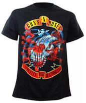 GUNS N' ROSES - Men's Appetite Avenger Banner Toxic T-shirt Unisex T-Shirt L red