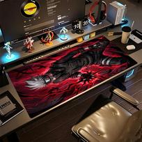 Naruto Large Mouse Pad Gamer Mousepad Desktop Mouse Pad Non-Slip Rubber Base Gaming Accessories Ideal Gift for Gamers 50cmx100cm