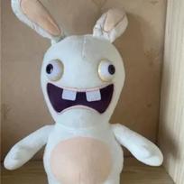 Kūrybiški triušiai pliušiniai žaislai Lehman triušio lėlė Crazy Rabbit pliušiniai vaikų žaislai Juokinga gyvūno lėlė Šaukiantis triušis Dovana 50cm