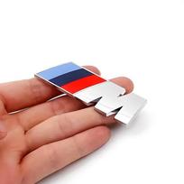 Skirta BMW M M3 M5 M6 X3 E46 E90 F30 G20 E36 45mm 55mm 73mm 90mm Automobilio M Logotipo Sparno Šoninis Emblema Galinės Bagažinės Ženkliukas Lipdukas Aksesuarai ujhzt90 90mmx30mm