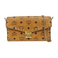 [Pre-Owned] Millie Medium Cognac Coated Canvas Monogram Studded Crossbody Bag - Good #BVUVNN ONE SIZE brown