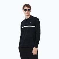 Vyriški polo marškinėliai ilgomis rankovėmis Lacoste Polo PH9776 black/navy blue