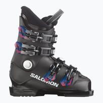 Vaikiški slidinėjimo batai Salomon T4 M Jr black/black/white