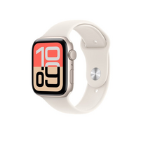 Apple Watch SE 3 GPS 44mm Starlight Aluminium Case Sand Sport Band S/M