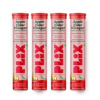 THE PLANT FIX Apple Cider Vinegar Effervescent Tablet with Mother | Supports Metabolism & Control Cravings | With 750mg ACV, Vit B6 & B12 | No Ad